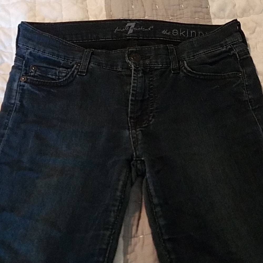 Size 28 7 for All Mankind Skinny Jeans